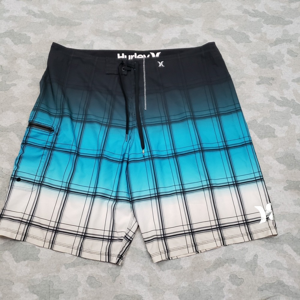 Hurley Board Shorts Mens‎ 39 Multicolor Phantom Swim Outdoors Pockets